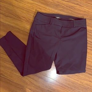 Loft skinny Julie dress pants